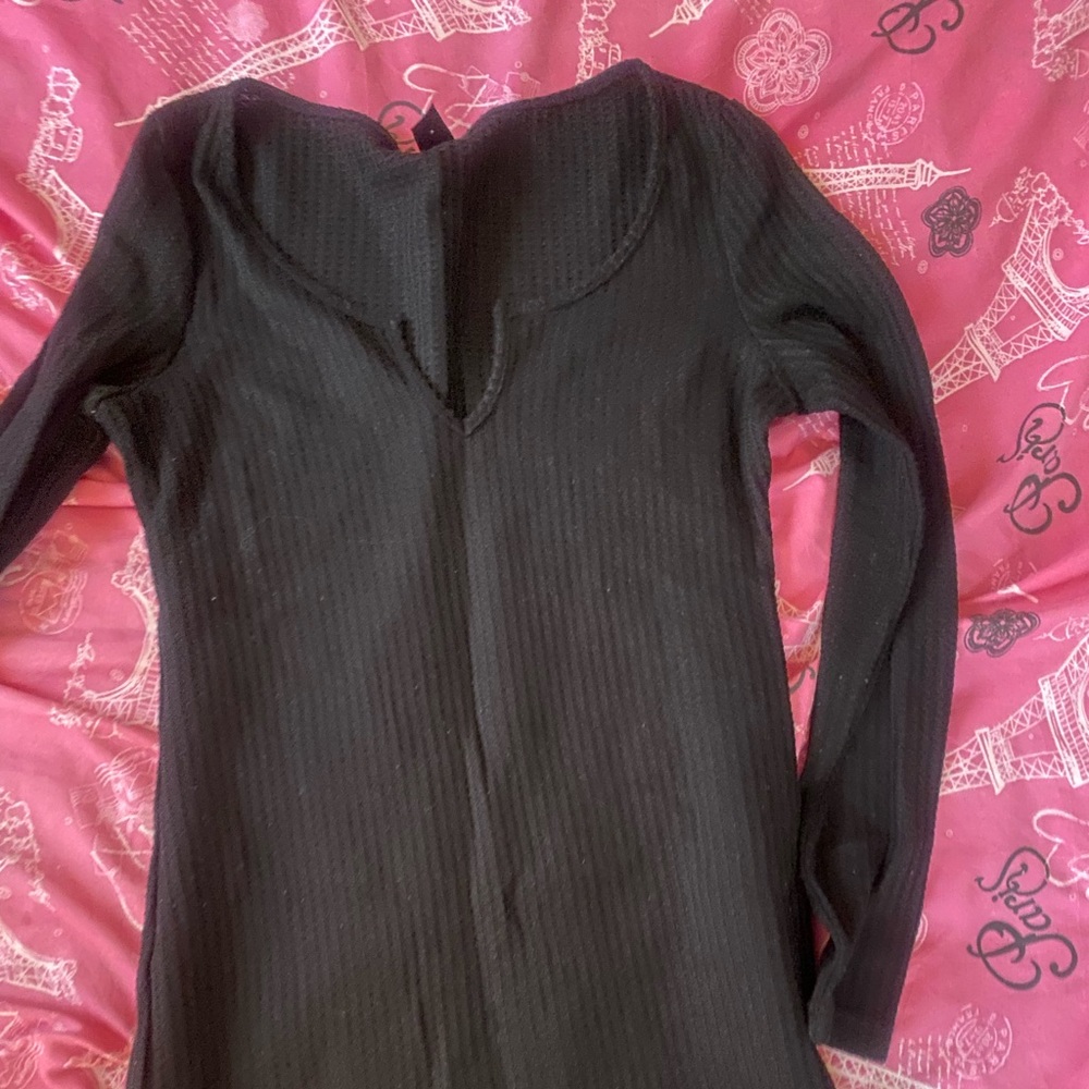 lack long sleeve dress